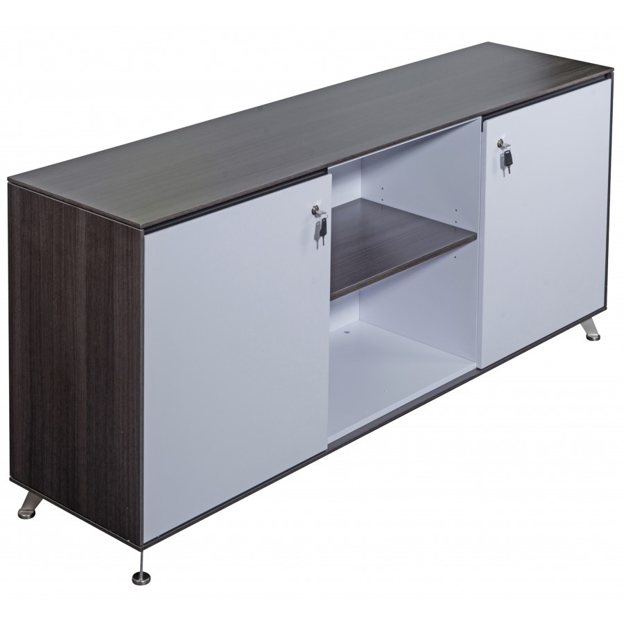 Nero Executive Credenza Storage Cupboard